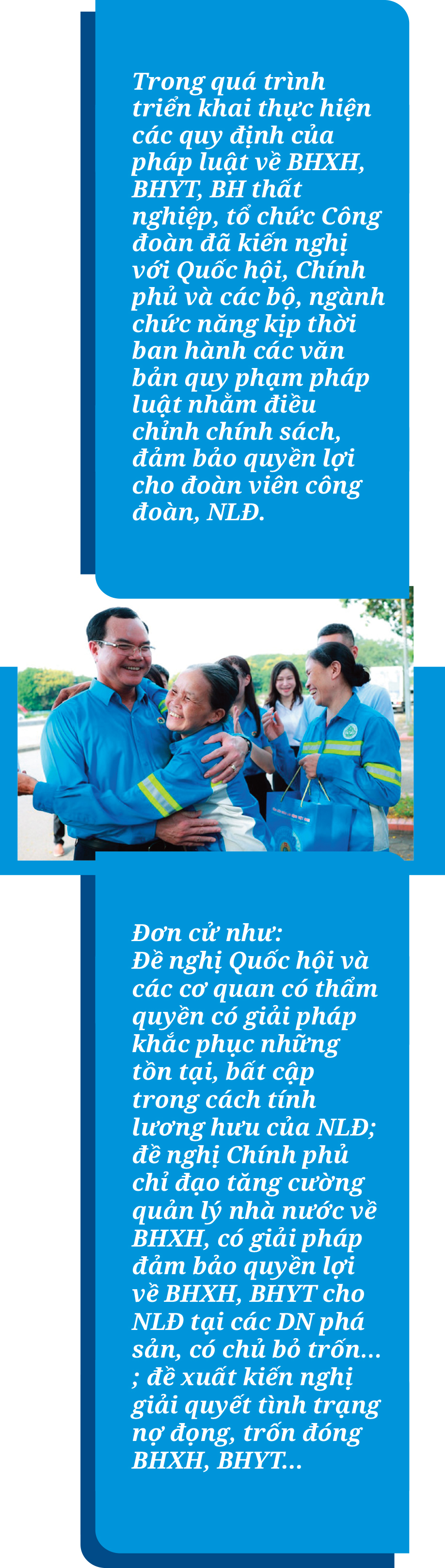 BHXH Việt Nam -30 năm cùng tổ chức công đoàn đồng hành với giai cấp công nhân, người lao động