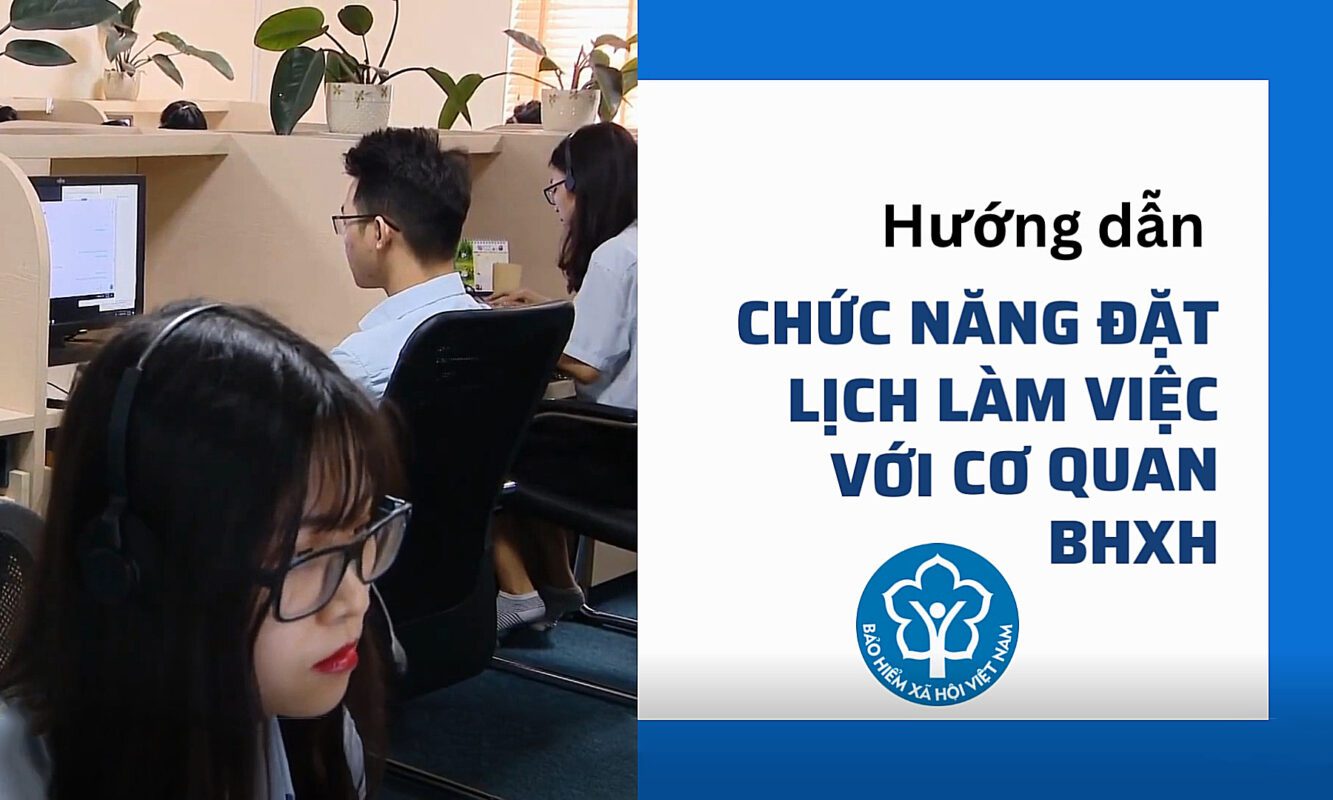 Hướng dẫn cách đặt lịch hẹn BHXH