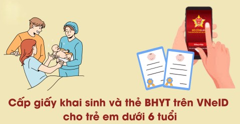 Trẻ em dưới 06 tuổi là nhóm đối tượng được hưởng BHYT miễn phí 