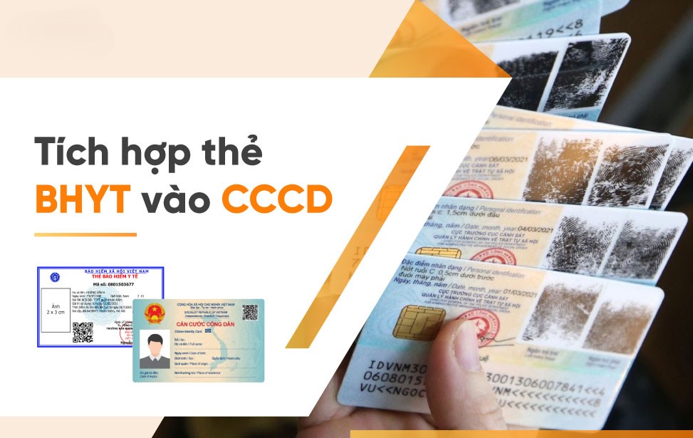 Tích hợp thẻ Bảo hiểm Y tế vào thẻ Căn cước công dân