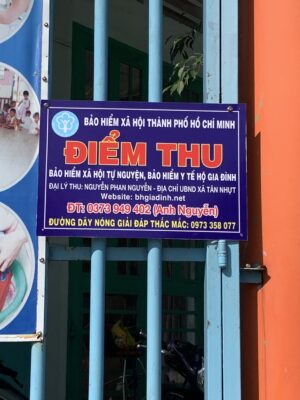 Điểm thu BHYT - BHXH tại UBND xã Tân Nhựt, Huyện Bình Chánh, Tp.HCM - thuộc Đại lý thu Công ty Tam Giang