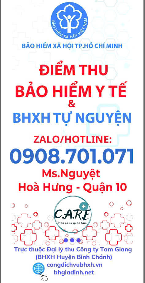 Điểm thu BHYT Hòa Hưng - Công ty Tam Giang